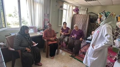 Sumbas Toplum Sağlığı Mobil Sağlık Ekipleri olarak vatandaşları ziyaret ettiler,