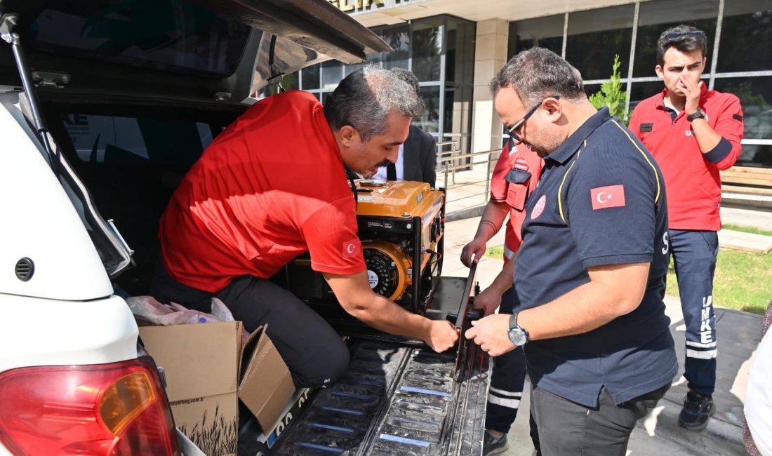 Osmaniye Sağlık İl Müdürlüğü Ulusal Medikal Kurtarma (UMKE) Hizmet birimine
