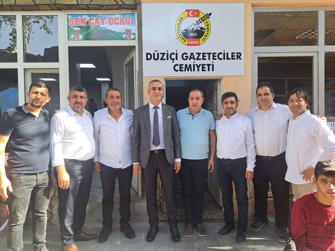 Düziçi’nde gazeteci ve ajans mensupları bir araya gelerek, medya alanında