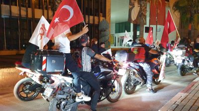 Kadirli ilçesinde Cumhuriyet'in 100'üncü yıl dönümü dolayısıyla "Cumhuriyet konvoyu" düzenlendi.