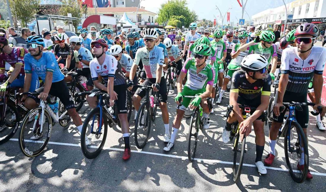 58. CUMHURBAŞKANLIĞI TÜRKİYE BİSİKLET TURU’NUN KEMER-KALKAN ETABI BAŞLADI.