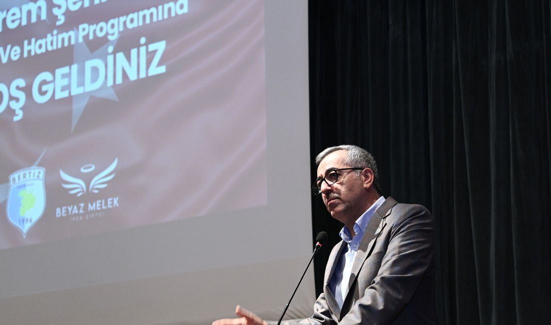 Bertiz Vakfı organizesinde düzenlenen ‘Deprem Şehitlerini Anma ve Hatim Gecesi’