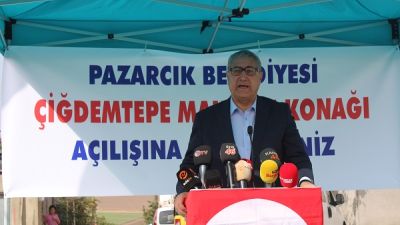 Pazarcık Belediyesi, Çiğdemtepe Mahallesi’nde yeni bir Mahalle Konağı ve Sosyal