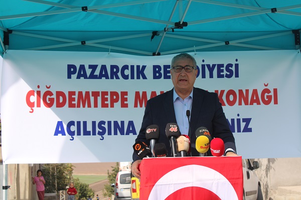 Pazarcık Belediyesi, Çiğdemtepe Mahallesi’nde yeni bir Mahalle Konağı ve Sosyal