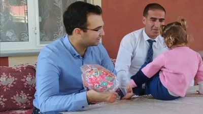 Sumbas Kaymakamı  Mehmet Furkan TAŞKIRAN ve İlçe Milli Eğitim Müdürü