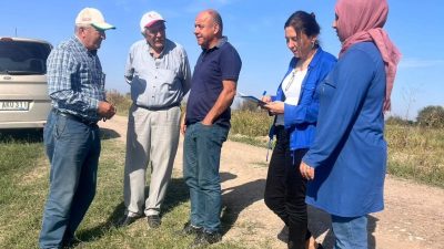 Osmaniye İl Tarım ve Orman Müdürlüğü personelleri, il genelinde hasadı