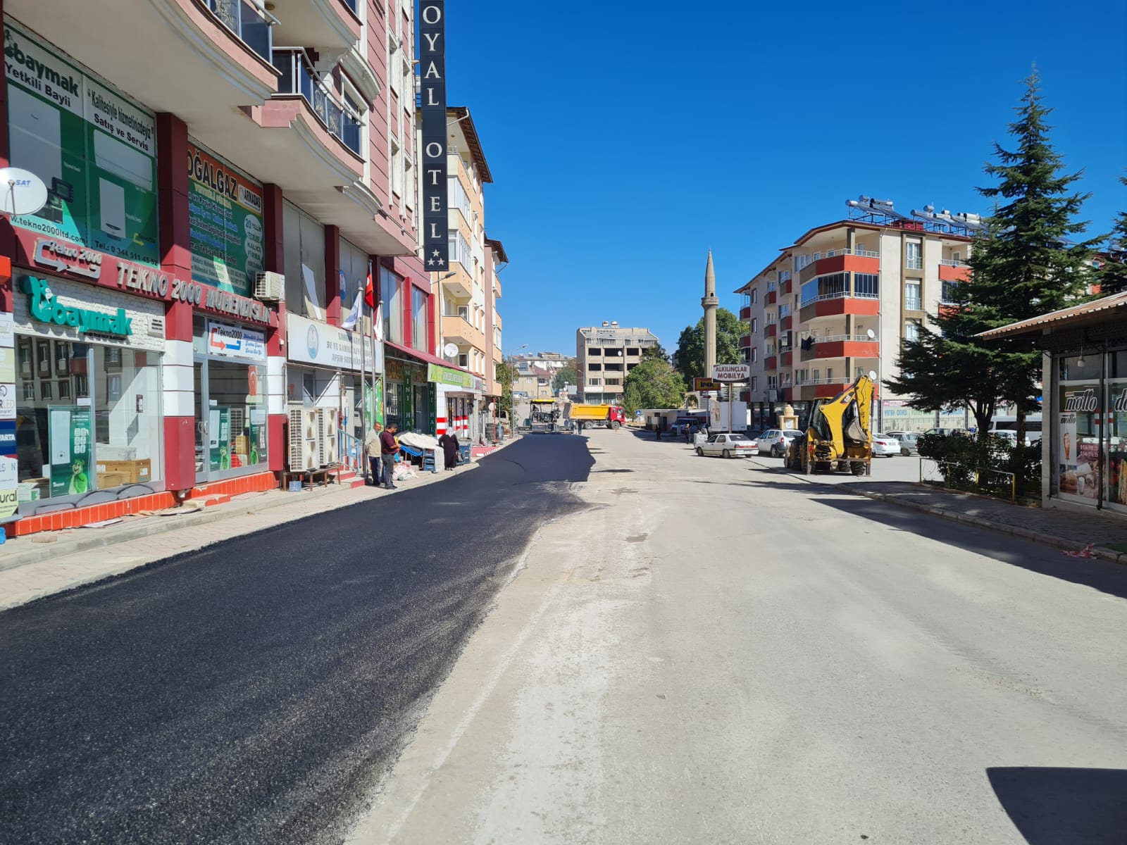 Afşin Belediyesi Yol Tadilat ve Asfalt Çalışmaları…