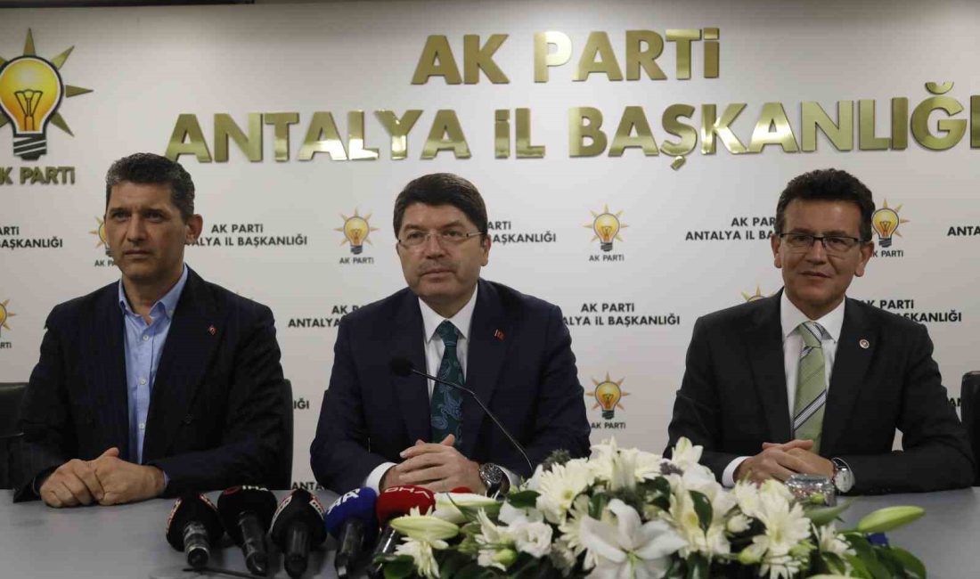 ADALET BAKANI YILMAZ TUNÇ, ULUSLARARASI KURULUŞLARIN  HER KONUDA OLDUĞU