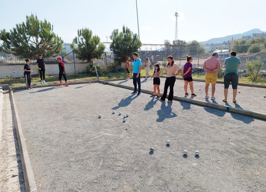 “BOCCE” TURNUVASINDA DOYASIYA EĞLENDİLER