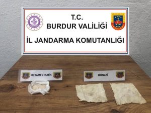 Burdur’da jandarmanın uyuşturucu operasyonunda 1 şüpheli tutuklandı