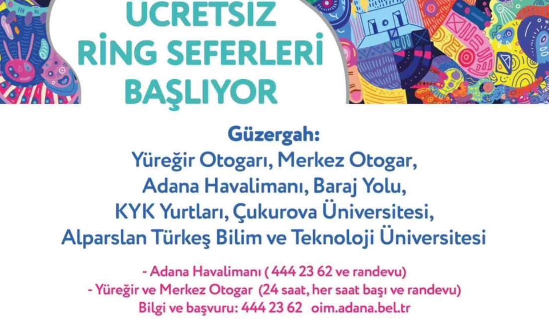 ADANA BÜYÜKŞEHİR BELEDİYESİ, ÇUKUROVA ÜNİVERSİTESİ VE ALPARSLAN TÜRKEŞ ÜNİVERSİTESİ ÖĞRENCİLERİ