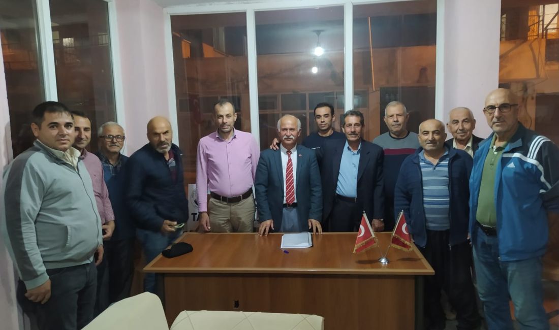 Düziçi Tarım Hayvancılık ve Arıcılık dayanışma derneği başkanı İsmet Topal,