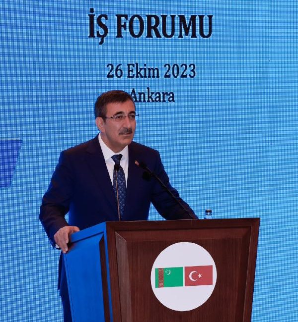 Kaan ULU/ANKARA, (DHA)- CUMHURBAŞKANI Yardımcısı Cevdet Yılmaz, “Türkmenistan doğal gazının