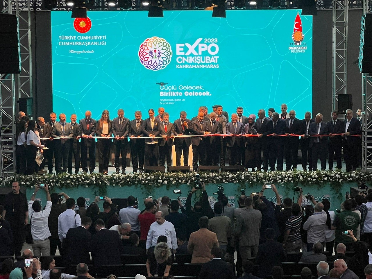 Cumhurbaşkanı Yardımcısı Yılmaz, EXPO 2023 açılışında konuştu