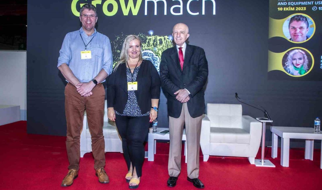 GROWMACH FUARI ÇERÇEVESİNDE DÜZENLENEN ULUSLARARASI KONFERANS OTURUMLARINDA ULUSLARARASI TARIM YAZARLARI