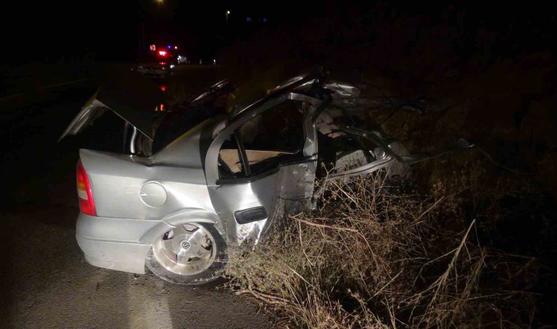 KAHRAMANMARAŞ’TA TRAFİK KAZASI 1 ÖLÜ 1 AĞIR YARALI KAHRAMANMARAŞ’IN AFŞİN