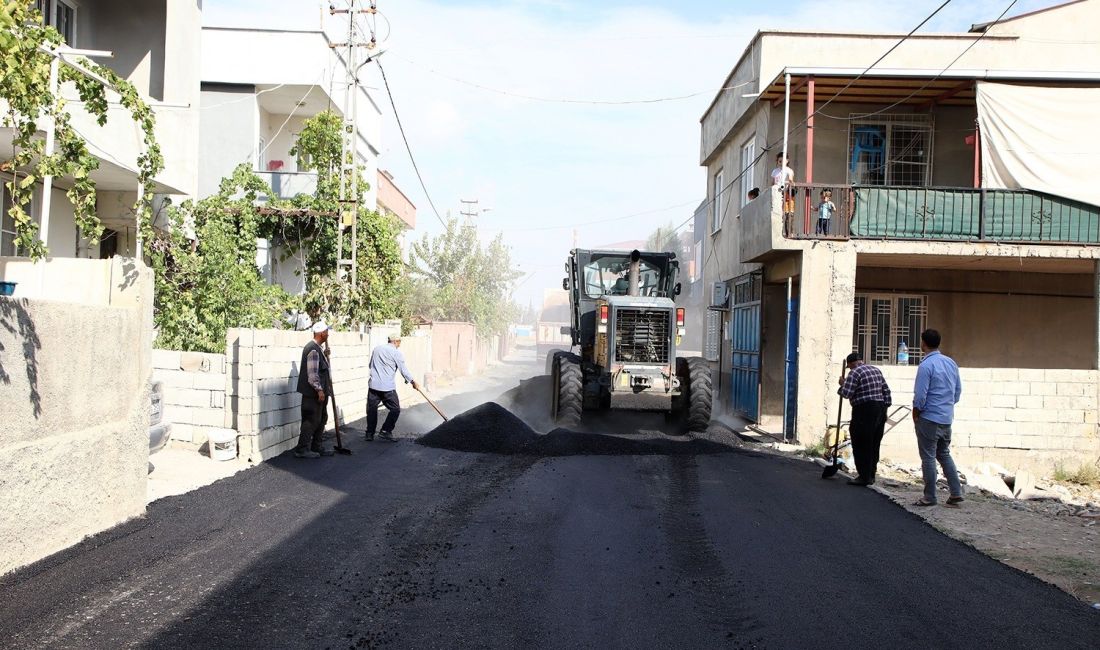 KAHRAMANMARAŞ DULKADİROĞLU BELEDİYESİ FEN İŞLERİ MÜDÜRLÜĞÜ EKİPLERİ, EYÜP SULTAN MAHALLESİ’NDE