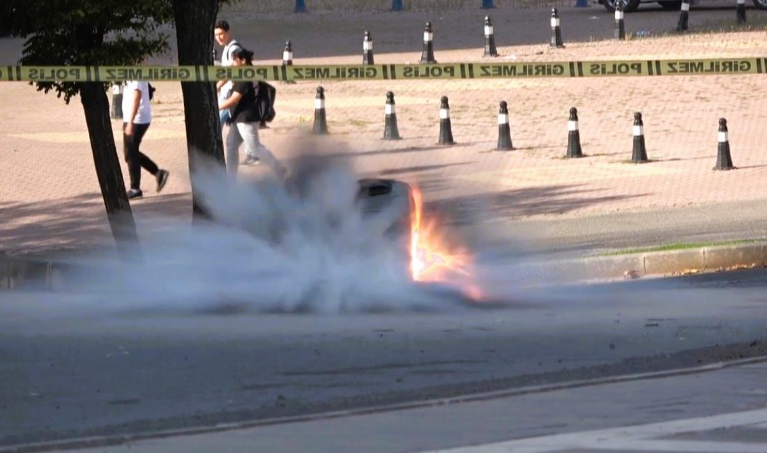 KAHRAMANMARAŞ’TA YOL ORTASINA BIRAKILAN