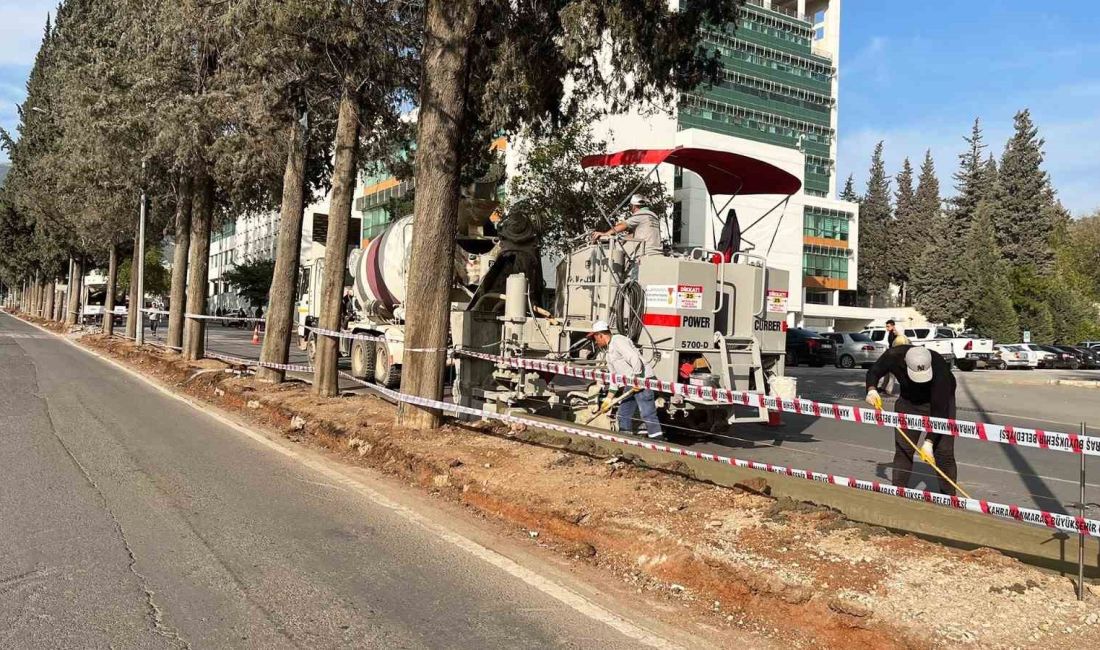 KAHRAMANMARAŞ BÜYÜKŞEHİR BELEDİYESİ, YIKIM ÇALIŞMALARININ TAMAMLANDIĞI TRABZON VE HÜKÜMET CADDELERİ