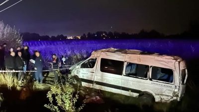 KAHRAMANMARAŞ’TA MEYDANA GELEN TRAFİK KAZASINDA BİR KİŞİ ÖLDÜ,13 KİŞİ İSE