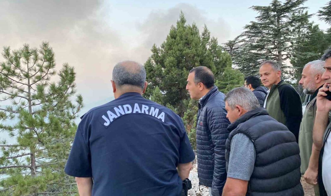 BURDUR VALİSİ TÜRKER ÖKSÜZ, ALTINYAYLA İLÇESİ BALLIK KÖYÜ KARANLIKDERE KANYONU'NDA