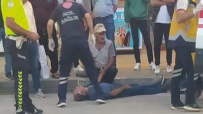 Kadirli'de motosikletin çarptığı yaya yaralandı.