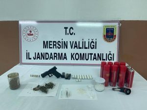 Mersin’de uyuşturucu ticareti yapan 1 şüpheli yakalandı