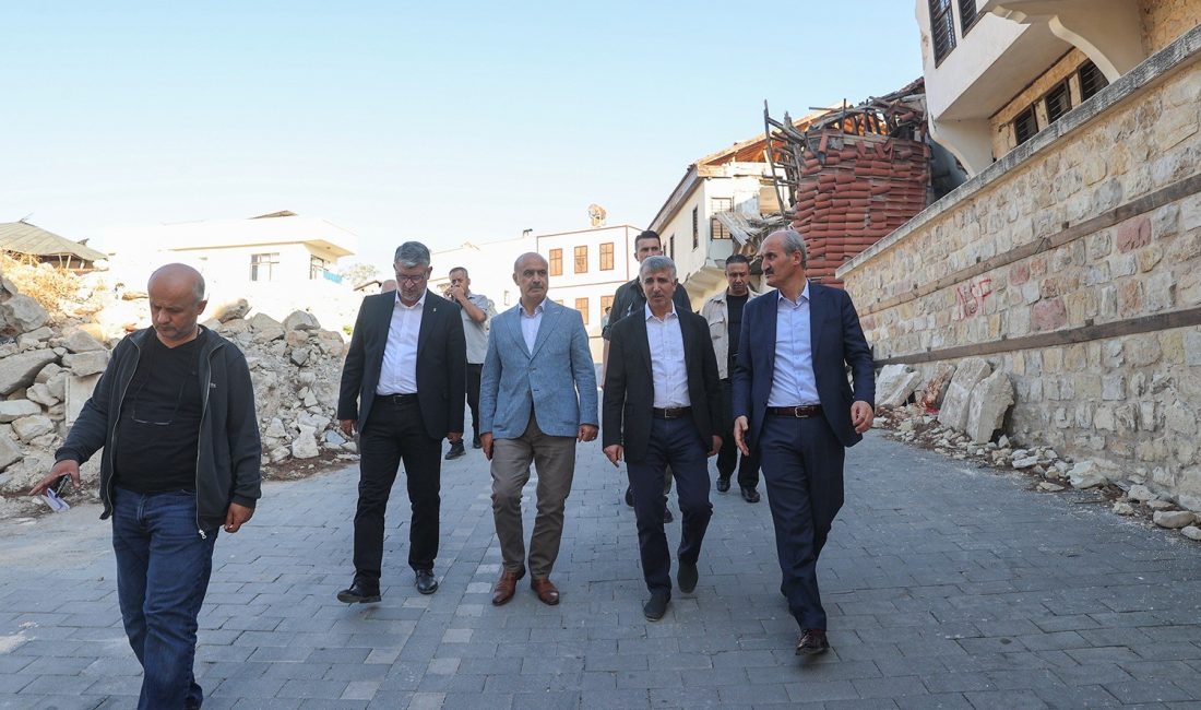 ÇVR TARİHİ KONAKLAR YENİDEN AYAĞA KALKACAK (FOTOĞRAFLI) KAHRAMANMARAŞ (İHA) -