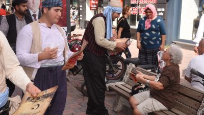 Osmaniye Belediyesi tarafından özel olarak hazırlanan Cumhuriyetin ilanına ait “Cumhuriyet