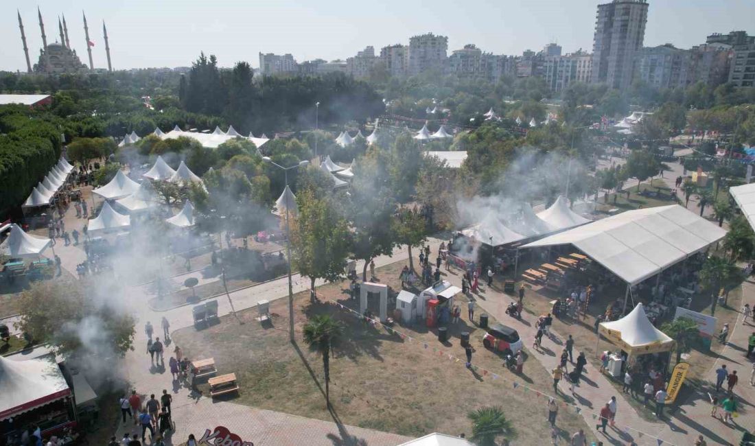 ADANA’DA BU SENE 7.'Sİ DÜZENLENEN ‘ULUSLARARASI ADANA LEZZET FESTİVALİ’NDE YOĞUNLUK
