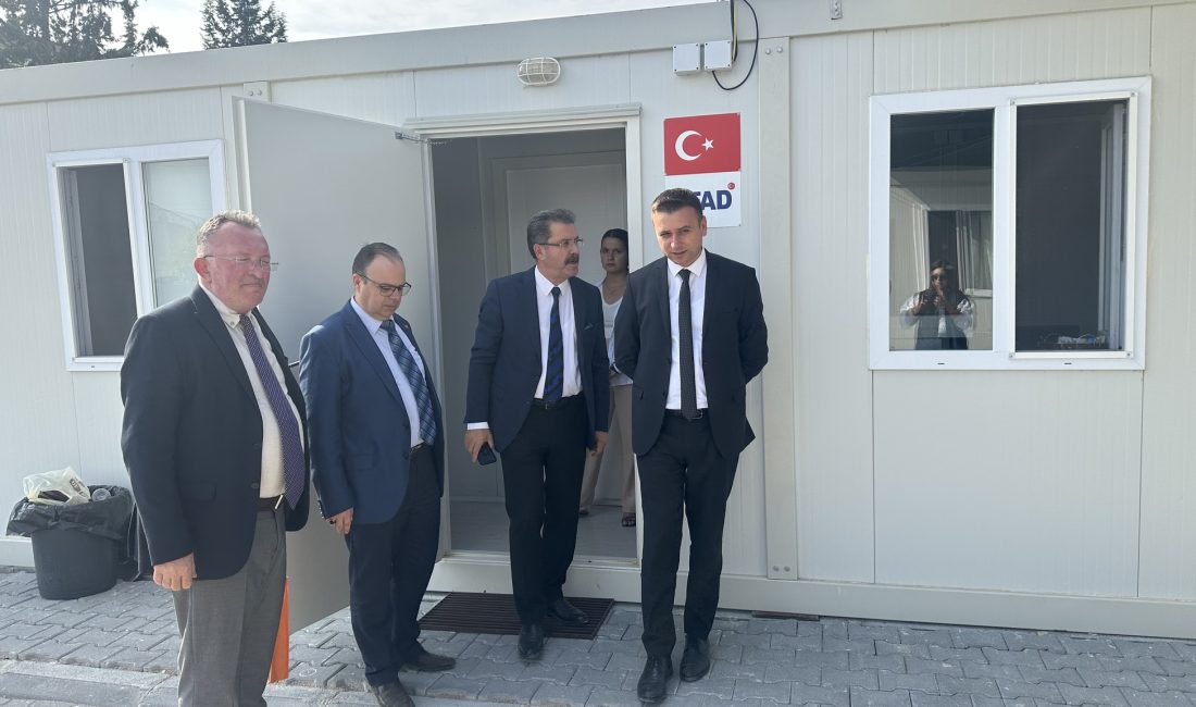 Osmaniye Tarım ve Orman İl Müdürü Erdem Kolabaş, yapımı devam