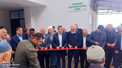 Andırın’ın kırsal Mahallesi olan Çuhadarlı Mahallesi’nde hayırseverler tarafından yaptırılan Camii,