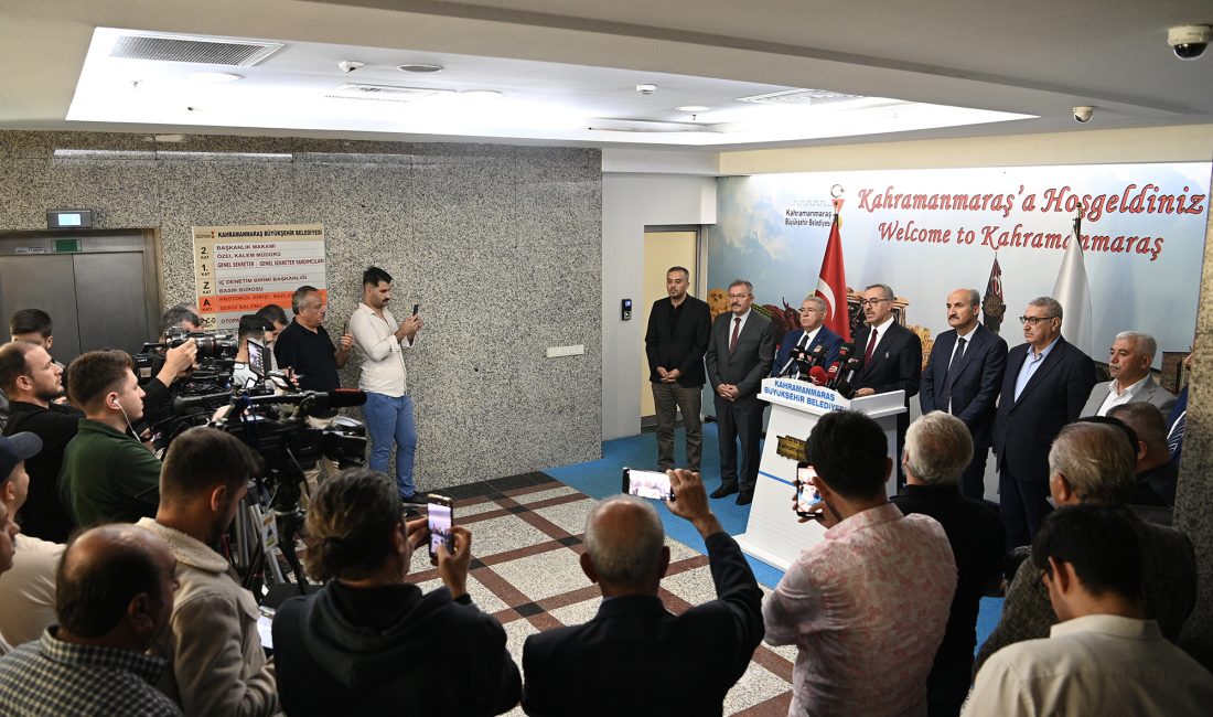 Kahramanmaraş Büyükşehir Belediye Başkanı Hayrettin Güngör, orta hasarlı binaların güçlendirilmesine