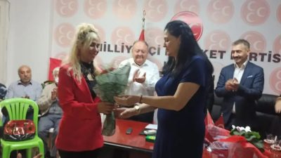 MHP önceki dönem KAÇEP Başkanı Berra Özkale Kocaman görevini Züleyha