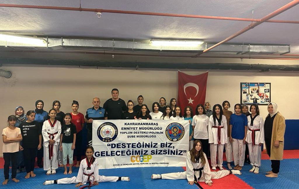 Kahramanmaraş İl Emniyet Müdürlüğü Toplum Destekli Polislik Şube Müdürlüğü, gençlerimizin