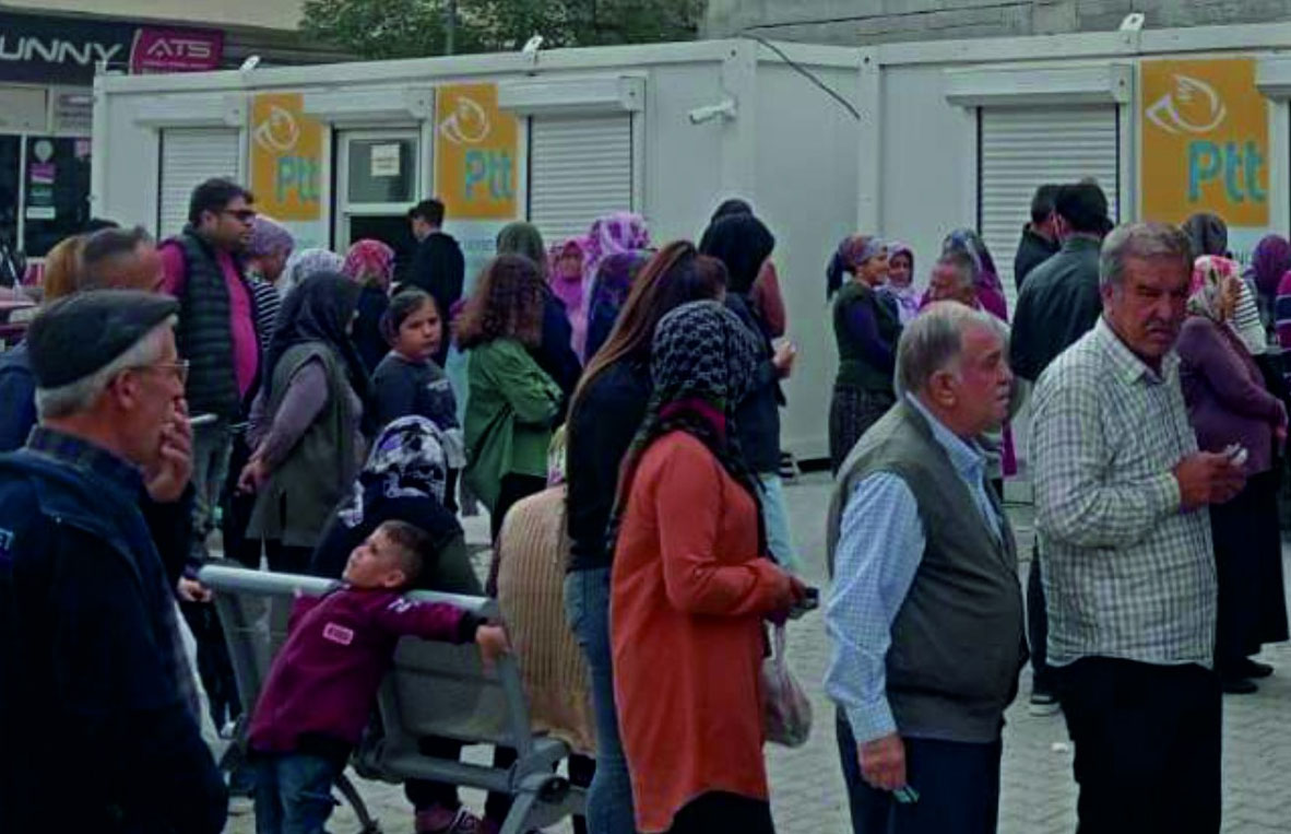 DÜZİİÇİN’DE PTT, KAYMAKAMLIK YANINDA
