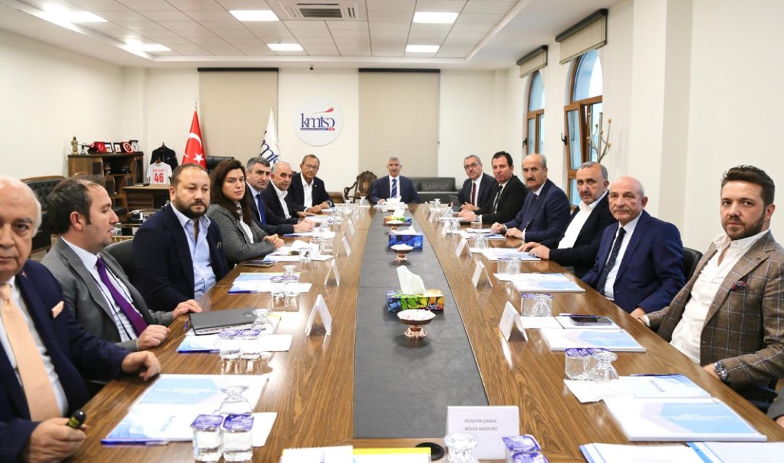 Kahramanmaraş Büyükşehir Belediye Başkanı Hayrettin Güngör, Vali Mükerrem Ünlüer başkanlığında