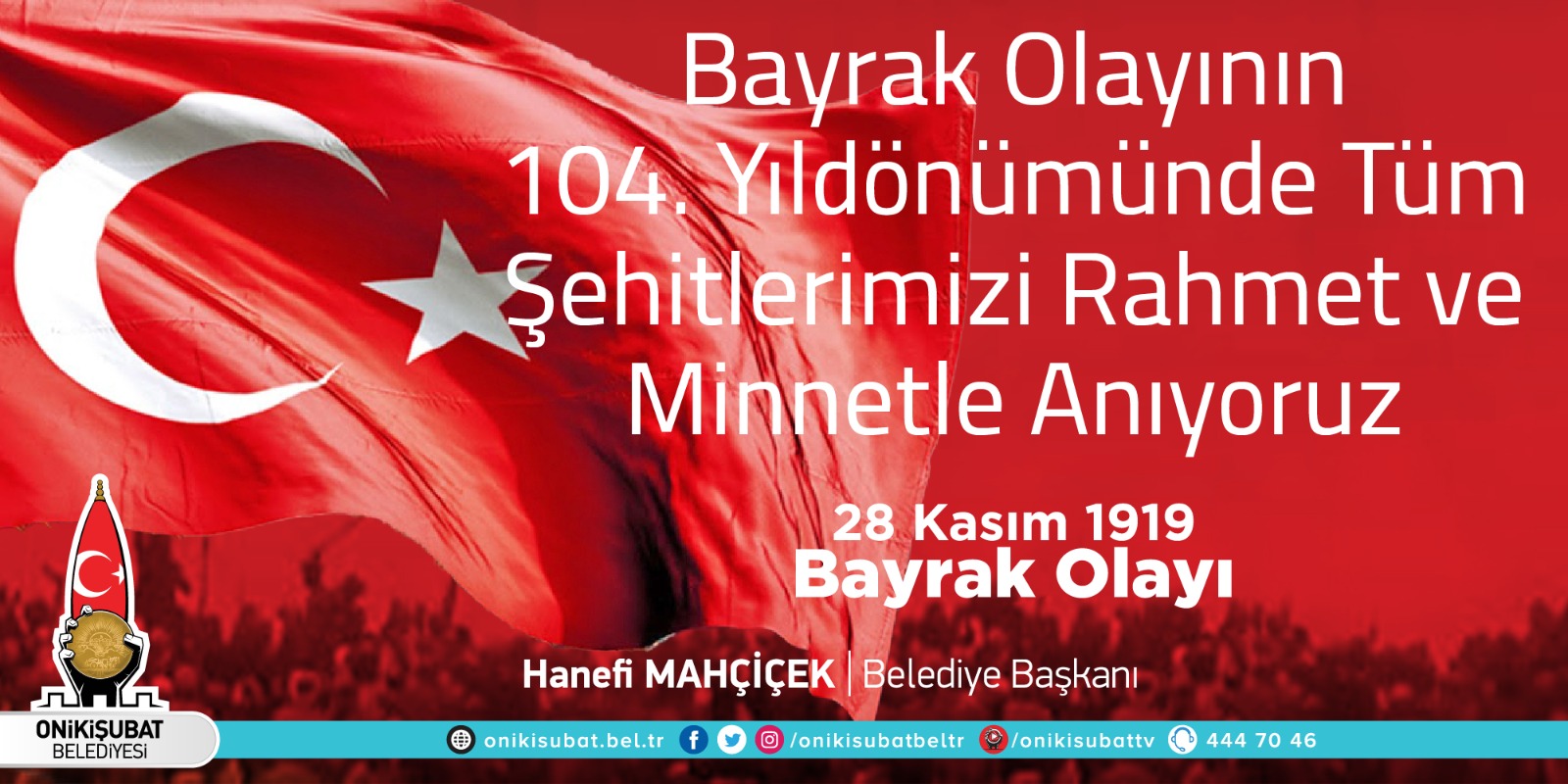 Bayrak Olayı’nın 104’üncü yıl dönümü