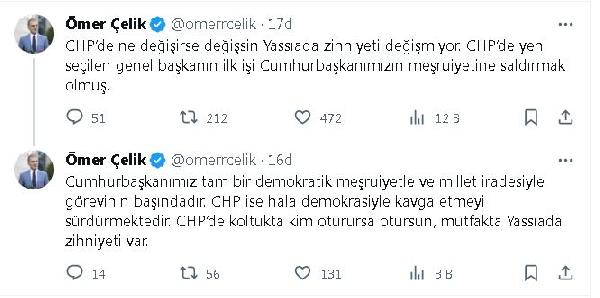 ANKARA, (DHA)- AK Parti Genel Başkan Yardımcısı ve Parti Sözcüsü