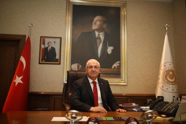 Bakan Güler, Atatürk'ü andı