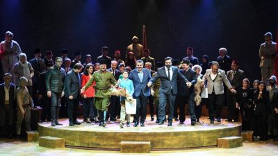 Milli Eğitim Bakanı Yusuf Tekin'in katılımlarıyla, Millî Mücadele'yi anlatan "Cumhuriyete