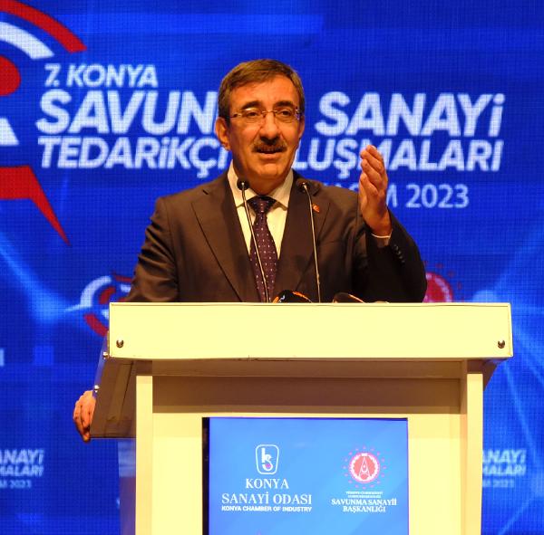 Hasan DÖNMEZ- Salih BÜYÜKSAMANCI/KONYA, (DHA)- CUMHURBAŞKANI Yardımcısı Cevdet Yılmaz, “Türkiye,
