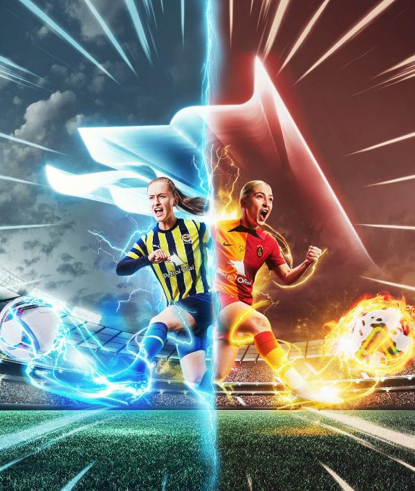 Cumhuriyet'in ikinci yüz yılında ilk derbi heyecanı kadın futbolunda yaşanacak