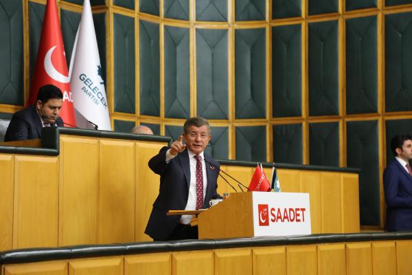 Besti KARALAR/ANKARA, (DHA)- GELECEK Partisi Genel Başkanı Ahmet Davutoğlu, “Netanyahu’nun