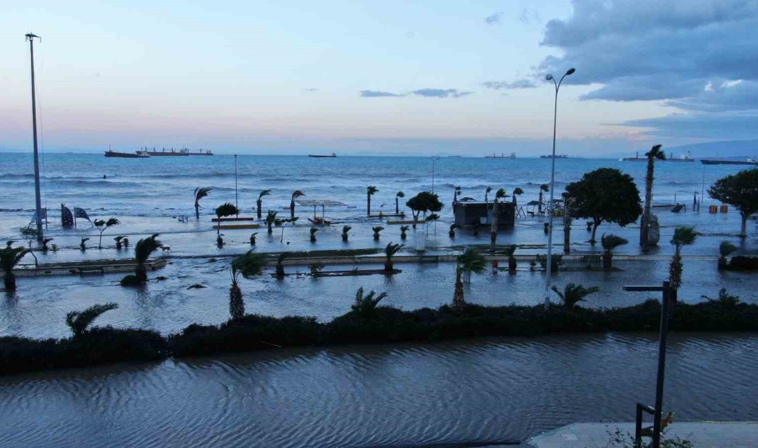 HATAY’IN İSKENDERUN İLÇESİNDE ŞİDDETLİ