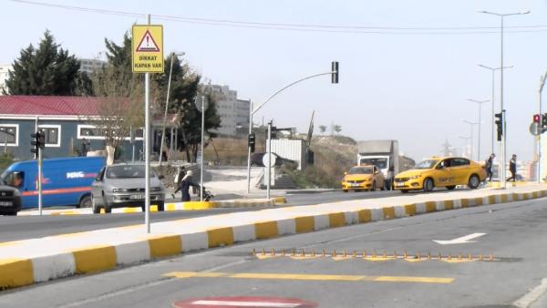 Esenyurt'ta sürücülerin kapan imtihanı; "4 günde yaklaşık 200 lastik değiştirdik"
