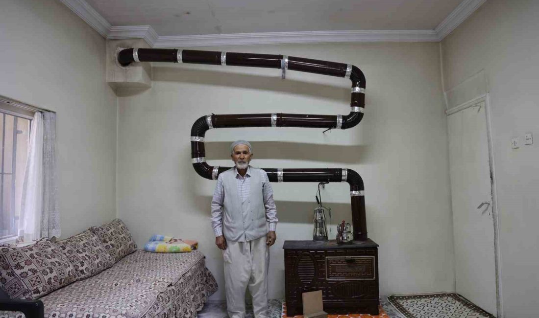 KAHRAMANMARAŞ’TA YAŞLI BİR ADAM, EŞİ ÜŞÜMESİN DİYE YAŞADIKLARI EVİNİN ODASINA