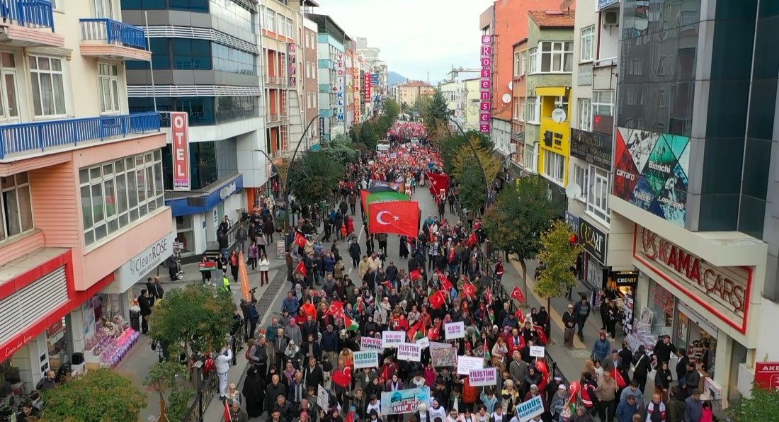 ISPARTA BELEDİYESİ TARAFINDAN İSRAİL’İN