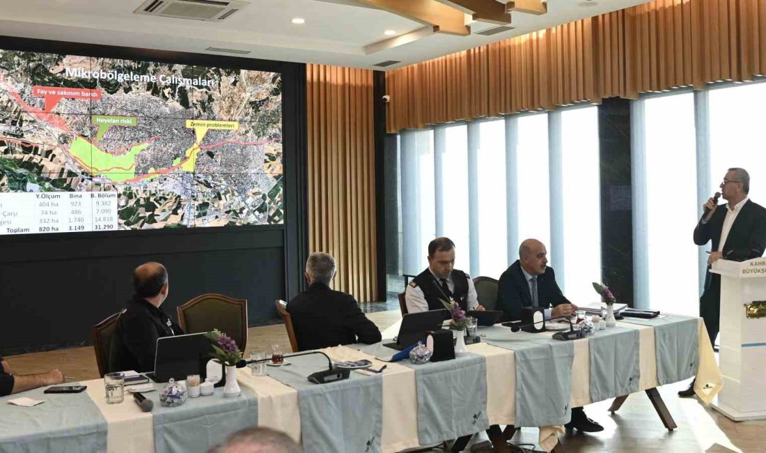 KAHRAMANMARAŞ BÜYÜKŞEHİR BELEDİYE BAŞKANI HAYRETTİN GÜNGÖR, ŞEHİR MERKEZİNDE KENTSEL TASARI