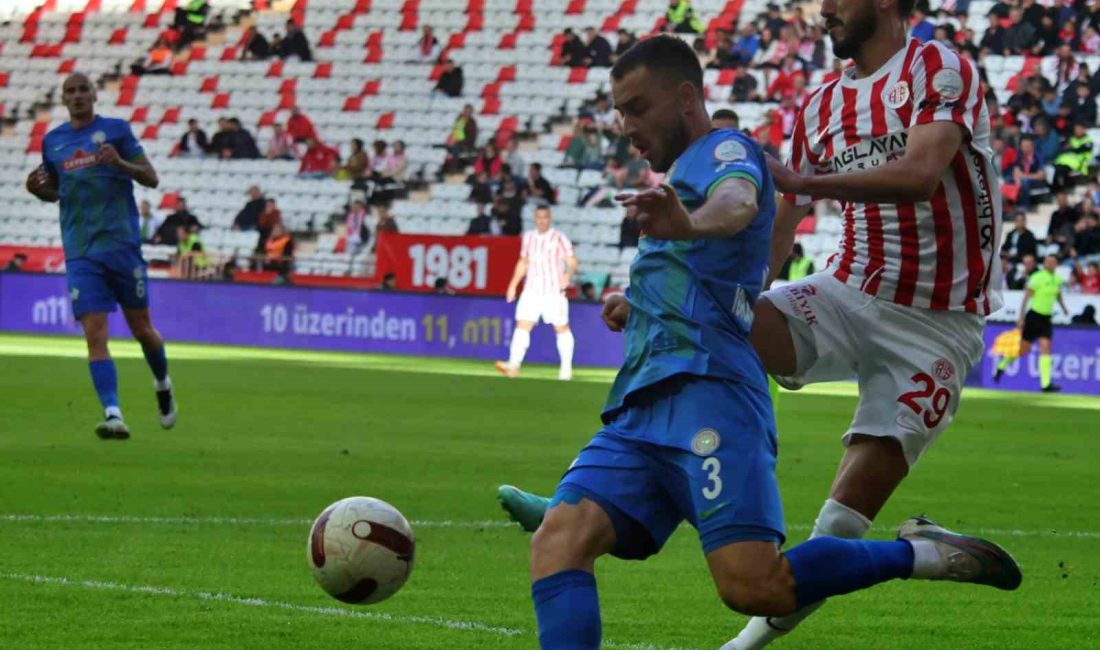 TRENDYOL SÜPER LİG’İN 13. HAFTASINDA  ANTALYASPOR, ÇAYKUR RİZESPOR’U AĞIRLIYOR.